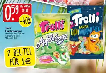 WEZ Trolli Fruchtgummi 175/200g Beutel Angebot