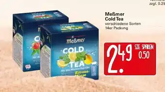 WEZ Meßmer Cold Tea Angebot