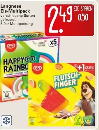 WEZ Langnese Eis Multipack Angebot