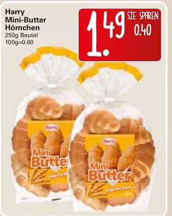 WEZ Harry Mini Butter Hörnchen 250g Beutel Angebot