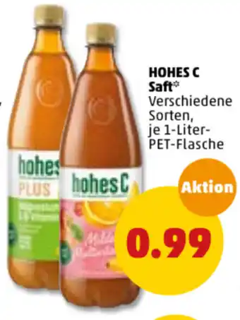 PENNY Hohes C Saft 1L Angebot