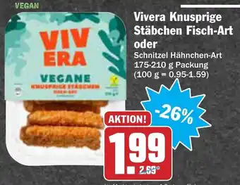 AEZ Vivera Knusprige Stäbchen Fisch Art oder 175-210g Angebot