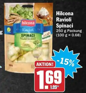 AEZ Hilcona Ravioli Spinaci 250g Angebot