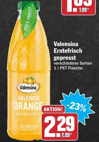 AEZ Valensina Erntefrisch gepresst 1L Angebot