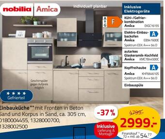 ROLLER Nobilia einbauküche Angebot