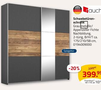 ROLLER Rauch schwebetürenschrank Angebot