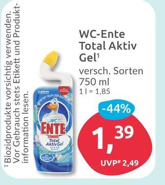 Budni Wc-ente total aktiv gel Angebot