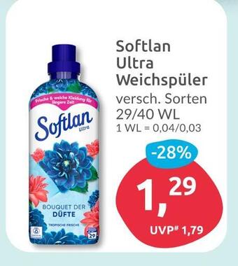 Budni Softlan ultra weichspüler Angebot