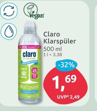 Budni Claro klarspüler Angebot
