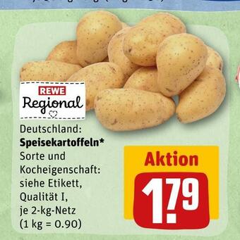 REWE Rewe regional speisekartoffeln Angebot