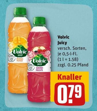 REWE Volvic juicy Angebot