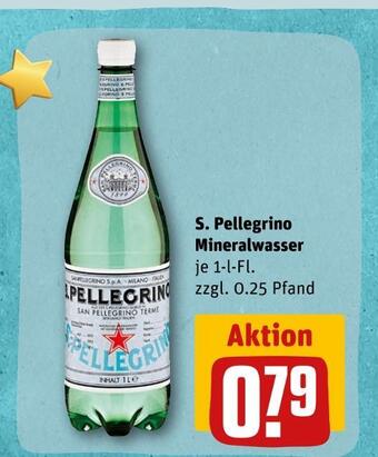 REWE S. pellegrino mineralwasser Angebot