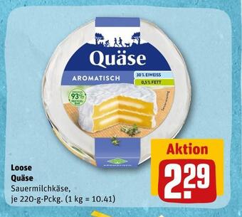 REWE Loose quäse Angebot