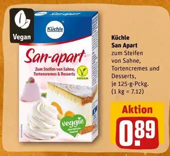 REWE Küchle san apart Angebot