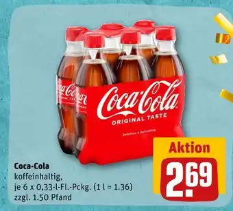 REWE Coca-cola cola Angebot