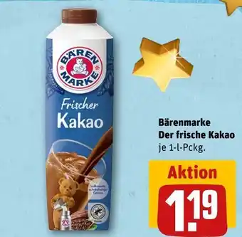 REWE Bärenmarke der frische kakao Angebot