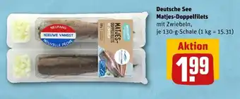 REWE Deutsche see matjes-doppelfilets Angebot