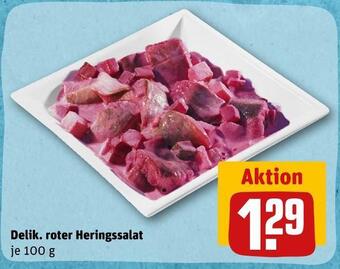 REWE Delik. roter heringssalat Angebot