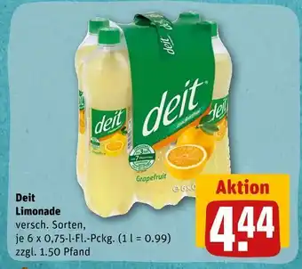 REWE Deit limonade Angebot