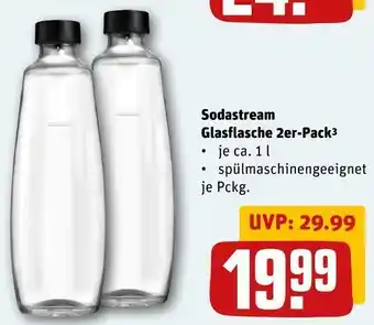 REWE Sodastream glasflasche Angebot