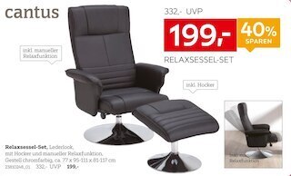 XXXLutz Cantus relaxsessel-set Angebot