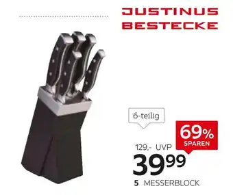 XXXLutz Justinus bestecke messerblock „master cut“ Angebot