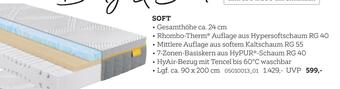 XXXLutz Matratze soft Angebot