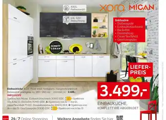 XXXLutz Xora einbauküche xo22 Angebot