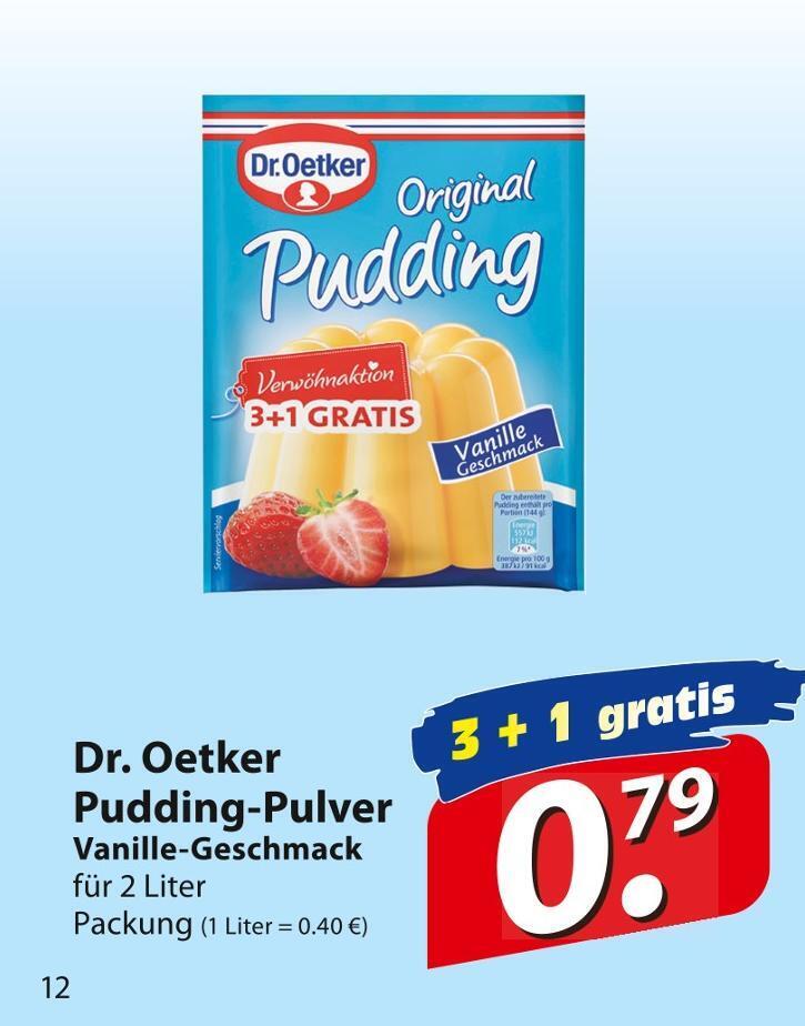 Dr. oetker puddingpulver Angebot bei Famila Nord Ost
