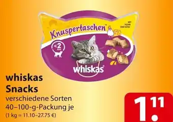 Famila Nord Ost Whiskas snacks Angebot