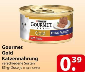 Famila Nord Ost Gourmet gold katzennahrung Angebot