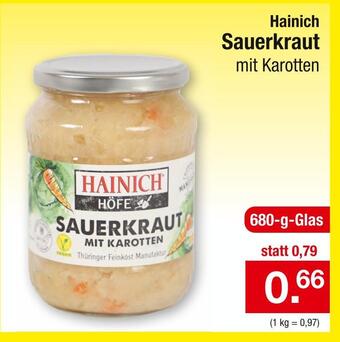 Zimmermann Hainich sauerkraut Angebot