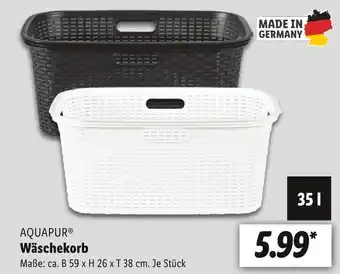 Lidl Aquapur wäschekorb Angebot