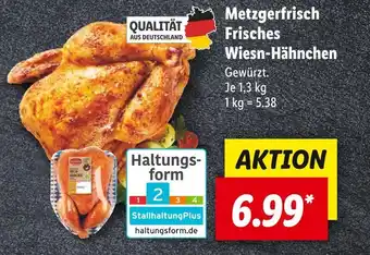 Lidl Metzgerfrisch frisches wiesn-hähnchen Angebot