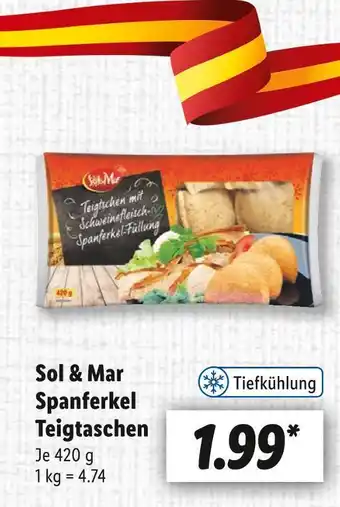 Lidl Sol & mar spanferkel teigtaschen Angebot