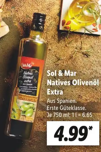 Lidl Sol & mar natives olivenöl extra Angebot