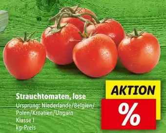 Lidl Strauchtomaten, lose Angebot