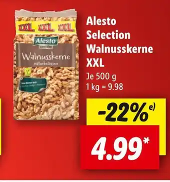 Lidl Alesto selection walnusskerne xxl Angebot