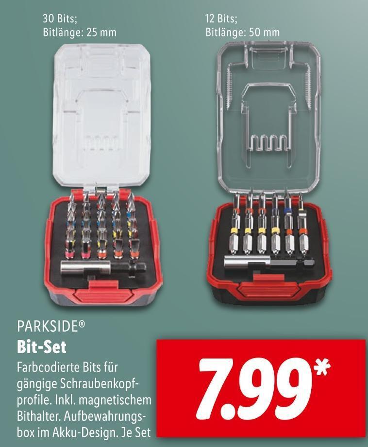 Parkside bitset Angebot bei Lidl