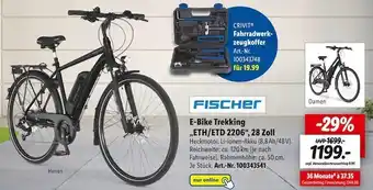 Lidl Fischer e-bike trekking Angebot