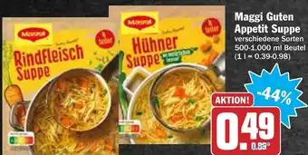 AEZ Maggi Guten Appetit Suppe 500-1000ml Beutel Angebot