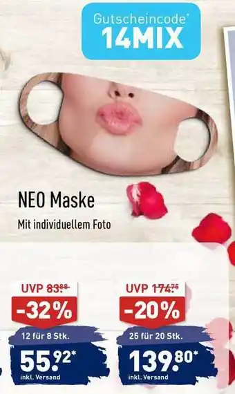 Aldi Nord NEO Maske Angebot