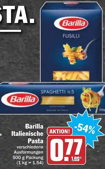 AEZ Barilla Italienische Pasta 500g Angebot