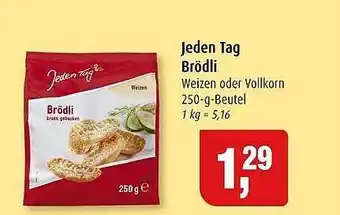 Markant Jeden tag brödli Angebot