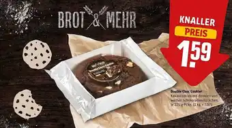 REWE Double choc cookie Angebot