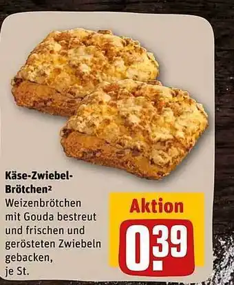 REWE Käse-zwiebel brötchen Angebot