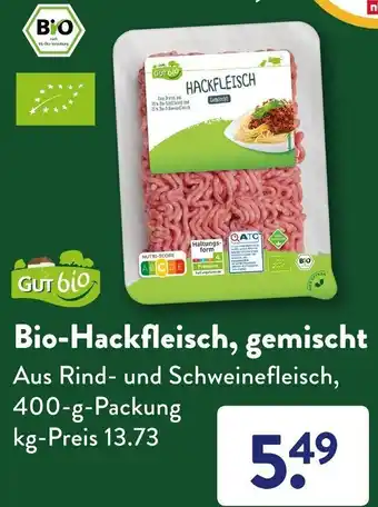 Aldi Süd Bio Hackfleisch, gemischt 400 g Packung Angebot