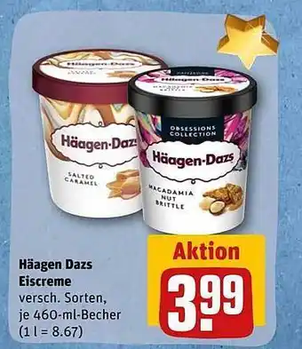 REWE Häagen dazs eiscreme Angebot