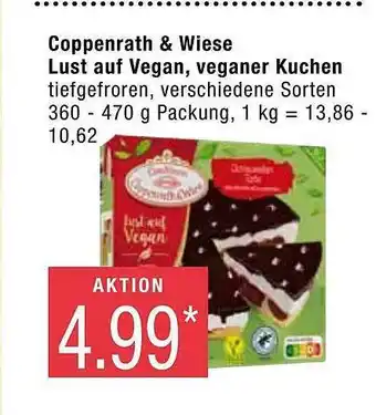 Marktkauf Coppenrath & wiese lust auf vegan, veganer kuchen Angebot