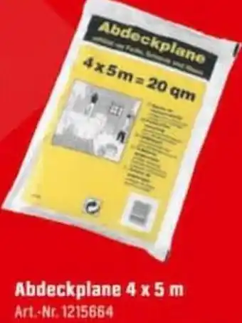 OBI Abdeckplane 4x5 m Angebot